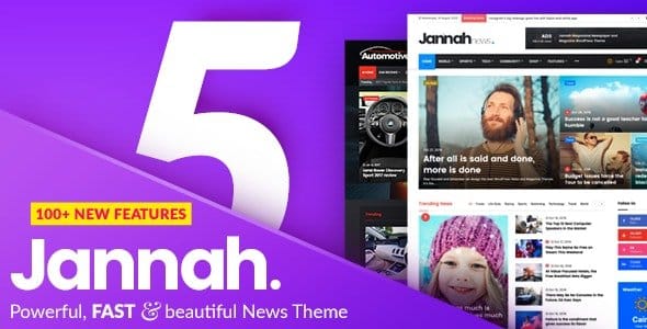 Jannah theme free download 5.4.10 Newspaper Magazine Nulled