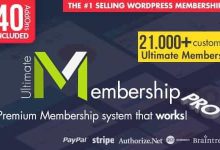 Ultimate Membership Pro Plugin 11.1 WordPress Membership