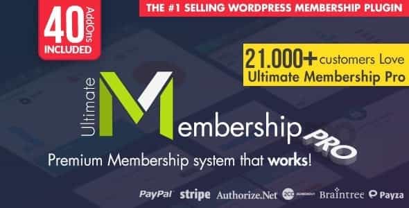 Ultimate Membership Pro Plugin 10.10 WordPress Membership