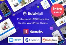 EduMall WordPress Theme 3.0.1 Professional LMS Education Center