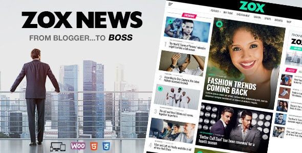 Zox News Theme 3.14.1 WordPress News & Magazine Nulled