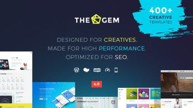 TheGem Theme 5.4.1 Nulled Creative Multi-Purpose High-Performance