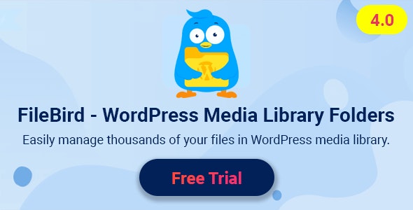 FileBird Pro Plugin 5.0.6 WordPress Media Library Folders