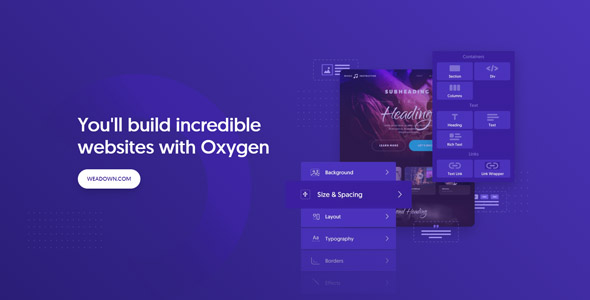 Oxygen Plugin 4.0.2 Nulled The Ultimate Visual Site Builder