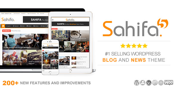 Sahifa Theme 5.7.7 Responsive WordPress News Magazine Blog